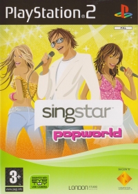 SingStar Popworld (Not to be Sold Separately) Box Art