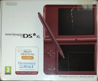 Nintendo DSi XL (Wine Red) [UK] Box Art