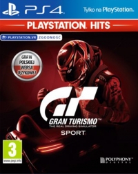 Gran Turismo Sport - PlayStation Hits [PL] Box Art