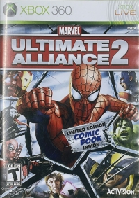 Marvel: Ultimate Alliance 2 (Limited Edition Comic Book) Box Art