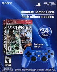 Sony Ultimate Combo Pack - Uncharted Double Pack Box Art
