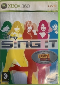 Disney Sing It (Camp Rock) Box Art