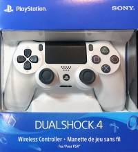 Sony DualShock 4 Wireless Controller CUH-ZCT2U (Glacier White) [CA] Box Art