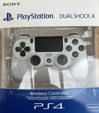 Sony DualShock 4 Wireless Controller CUH-ZCT1E (Glacier White) Box Art