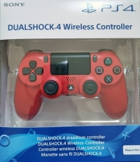 Sony DualShock 4 Wireless Controller CUH-ZCT2E (Magma Red) Box Art