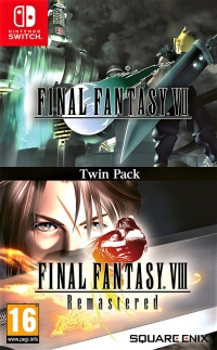 Final Fantasy VII / Final Fantasy VIII Remastered Twin Pack Box Art