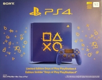 Sony PlayStation 4 CUH-2115B - Days of Play (Days of Play Blue) [CA] Box Art