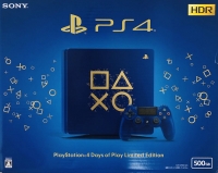 Sony PlayStation 4 CUH-2100A BZN - Days of Play Box Art