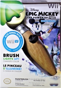 PDP Paintbrush Controller - Disney Epic Mickey: The Power of Two Box Art