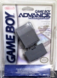 Nintendo Game Boy Advance AC Adapter Set Box Art