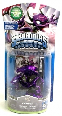 Skylanders: Spyro's Adventure - Cynder (metallic purple) Box Art
