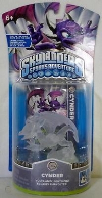 Skylanders: Spyro's Adventure - Cynder (crystal clear) Box Art