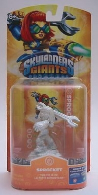 Skylanders Giants - Sprocket (sparkle) Box Art
