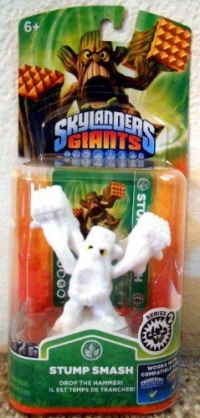 Skylanders Giants - Stump Smash (white flocked) Box Art