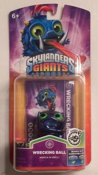 Skylanders Giants - Wrecking Ball (metallic purple) Box Art