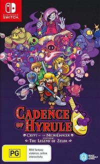 Cadence of Hyrule: Crypt of the NecroDancer Featuring The Legend of Zelda Box Art