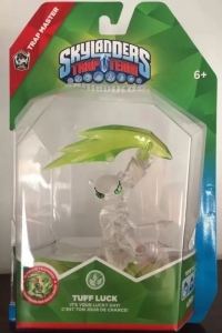 Skylanders Trap Team - Tuff Luck (crystal clear) Box Art