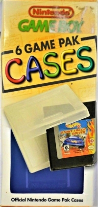 Nyko Game Boy 6 Game Pak Cases Box Art