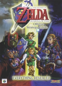 Legend of Zelda, The: Ocarina of Time - Official Strategy Guide Box Art