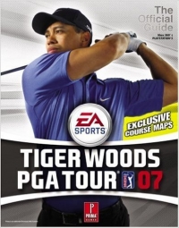 Tiger Woods PGA Tour 07: The Official Guide Box Art