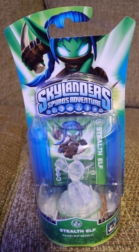 Skylanders: Spyro's Adventure - Stealth Elf (crystal clear) [EU] Box Art