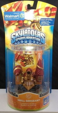 Skylanders: Spyro's Adventure - Drill Sergeant (Walmart) Box Art
