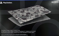 Sony PlayStation 5 Digital Edition Console Covers (Gray Camouflage) Box Art