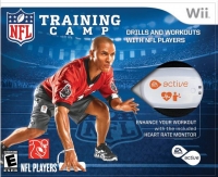 EA Sports Active NFL Training Camp (included Heart Rate Monitor) Box Art