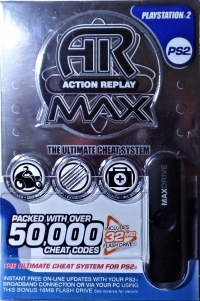 Datel Action Replay Max (50,000 / DUS0050) Box Art