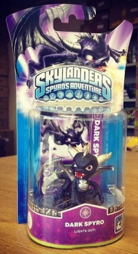 Skylanders: Spyro's Adventure - Dark Spyro [EU] Box Art