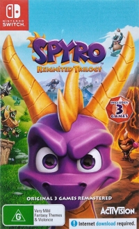Spyro Reignited Trilogy Box Art