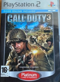 Call of Duty 3 - Platinum [ES] Box Art