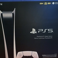 Sony PlayStation 5 Digital Edition CFI-1215B [CA] Box Art