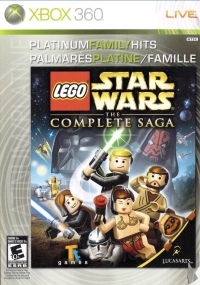 Lego Star Wars: The Complete Saga - Platinum Family Hits [CA] Box Art