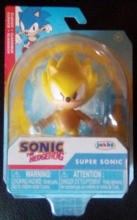 Jakks Pacific Sonic the Hedgehog - Super Sonic Box Art