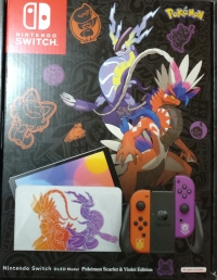 Nintendo Switch OLED - Pokémon Scarlet & Violet Edition [AU] Box Art