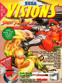 Sega Visions April/May 1993 Box Art