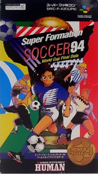 Super Formation Soccer 94 (World Cup Final Data) Box Art