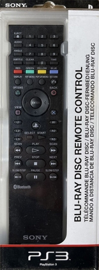 Sony Blu-Ray Disc Remote Control CECHZR1E (3-106-796-03) Box Art