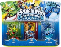 Skylanders: Spyro's Adventure - Camo / Ignitor / Warnado Box Art