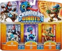 Skylanders Giants - Fright Rider / Wrecking Ball / Flameslinger Box Art