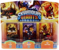 Skylanders Giants - Bash / Spyro / Hot Dog Box Art