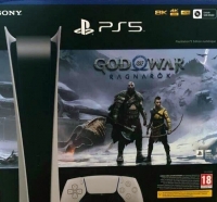Sony PlayStation 5 Édition Numérique CFI-1216B - God of War: Ragnarök Box Art