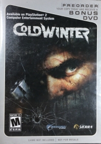 Cold Winter Preorder Bonus DVD (DVD) Box Art