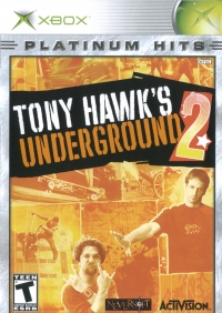 Tony Hawk's Underground 2 - Platinum Hits Box Art