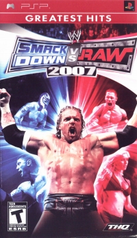 WWE SmackDown vs. Raw 2007 - Greatest Hits [CA] Box Art