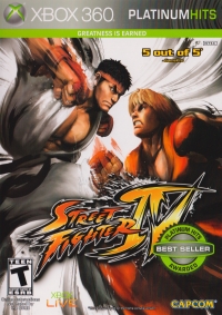 Street Fighter IV - Platinum Hits Box Art