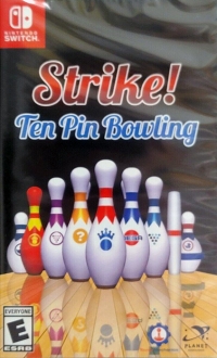 Strike! Ten Pin Bowling Box Art