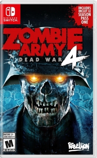 Zombie Army 4: ﻿Dead War Box Art