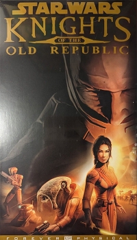 Star Wars: Knights of the Old Republic (VHS-style box) Box Art